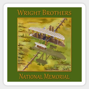 Wright Brothers National Memorial, Kitty Hawk North Carolina Sticker